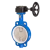 double half shaft PTFE valve seat butterfly valve