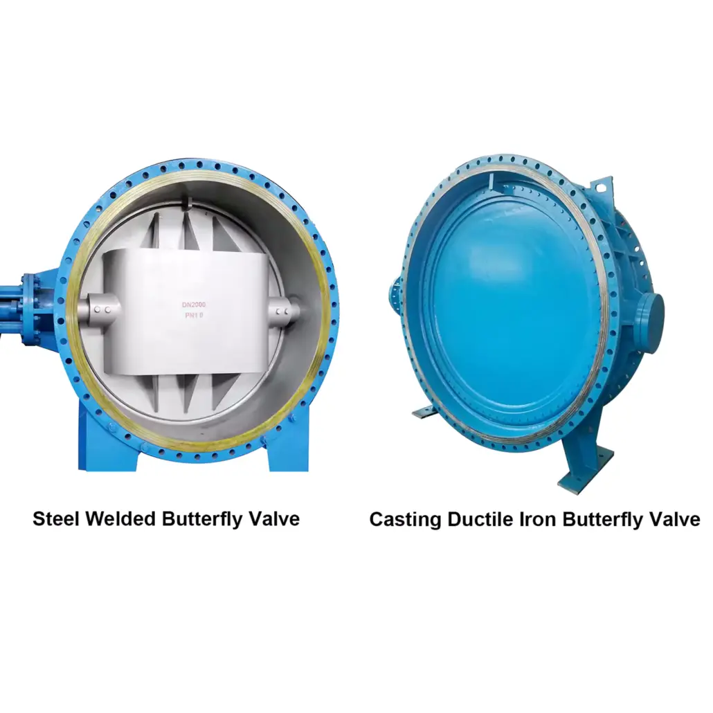 welded vs casting butterfly valve