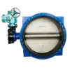 eletric flange butterfly valve