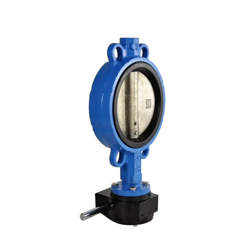 wafer butterfly valve with worm gear