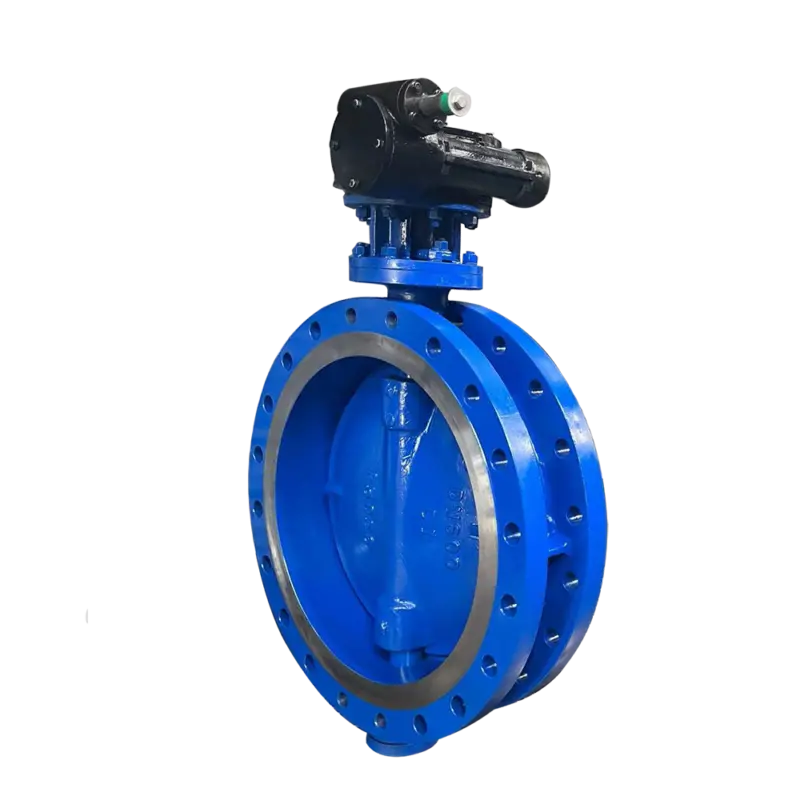 awwa c504 double eccentric butterfly valve