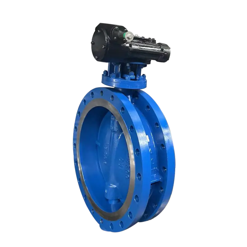 awwa c504 double eccentric butterfly valve