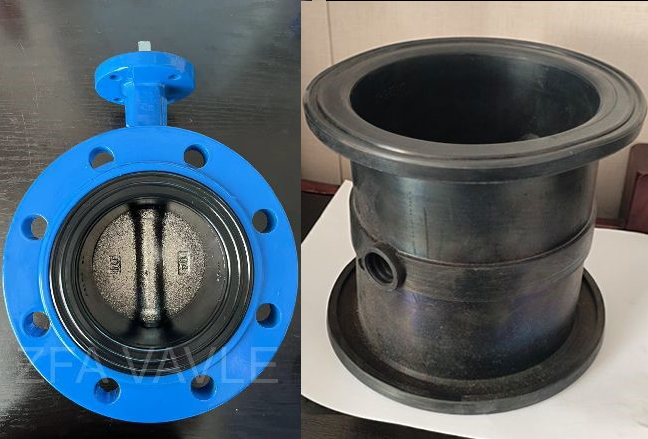 Replaceable Soft Seat Flanged Butterfly Valve