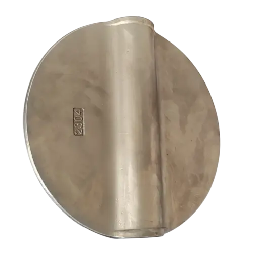 Titanium alloy butterfly valve disc
