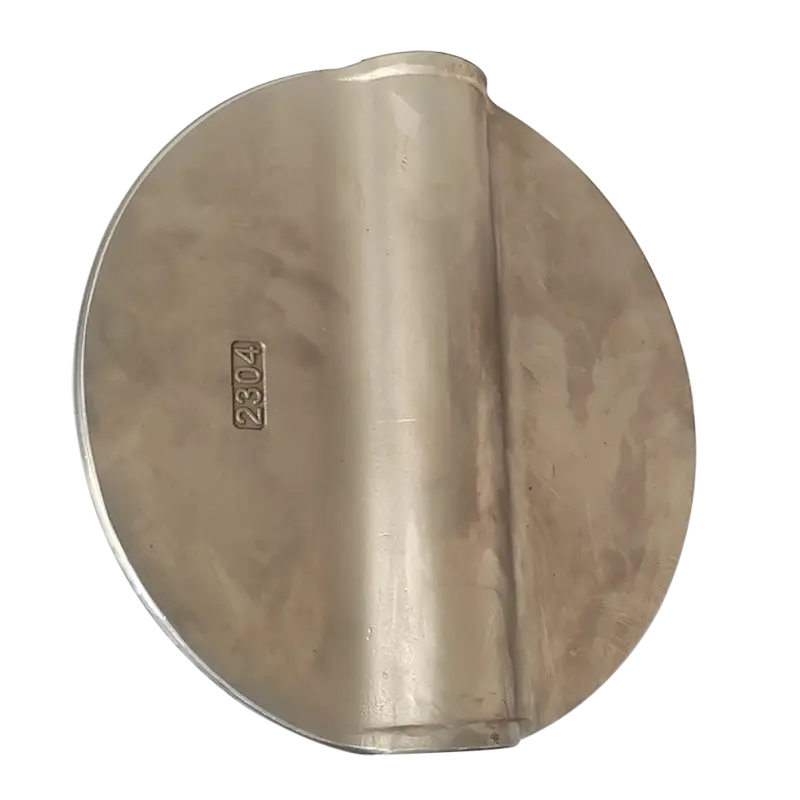 Titanium alloy butterfly valve disc