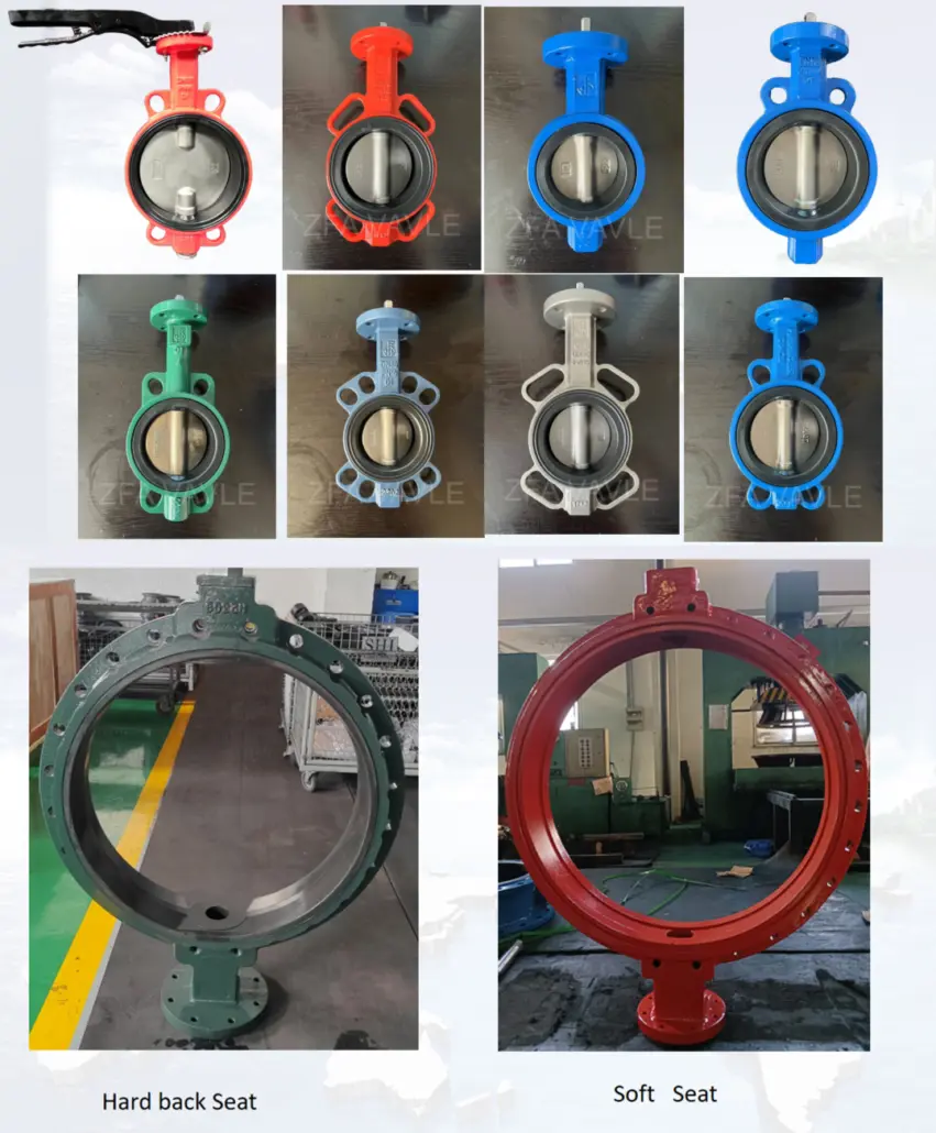 all types of wafer butterfly valve1
