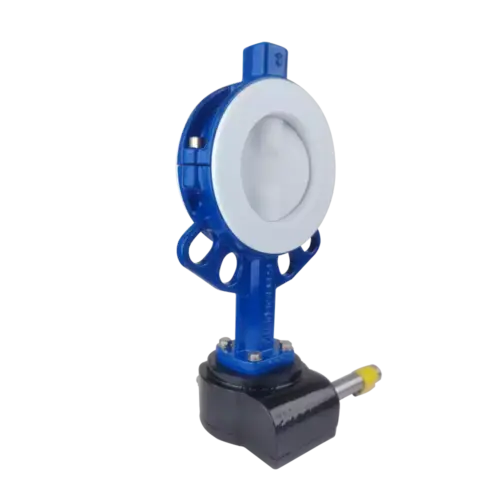 PTFE fully lined butterfly valves