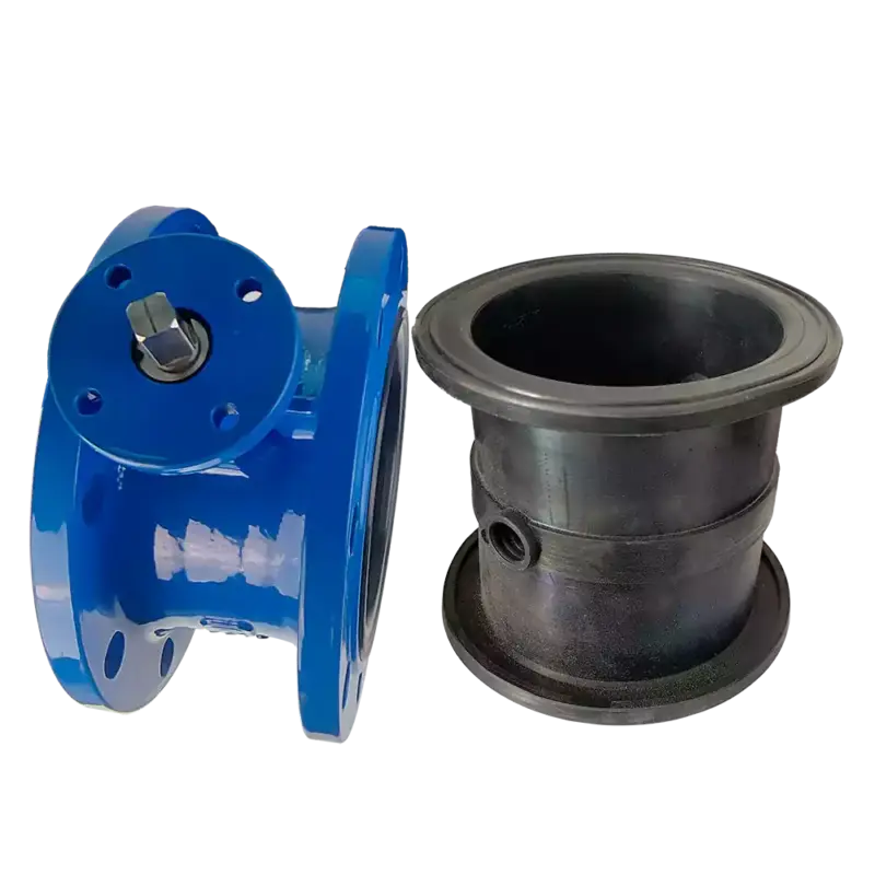 Soft-Seat-Flanged-butterfly-valve-ductile-iron