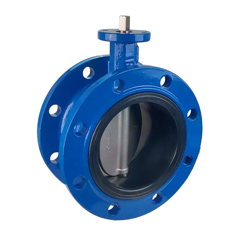 Soft-Seat-Flanged-butterfly-valve