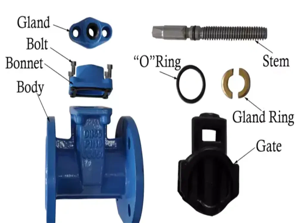 gate valve components