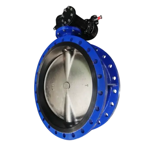 Ducitle Iron Double Flanged Butterfly Valve