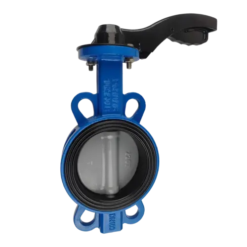 nylon coated disc wafer butterfly valve