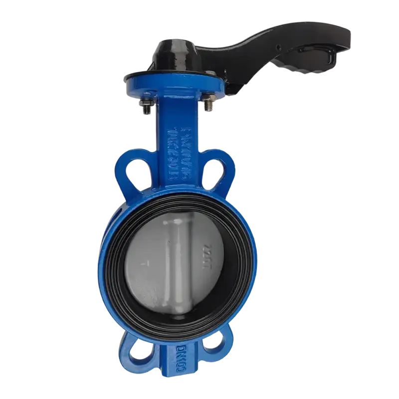 nylon coated disc wafer butterfly valve