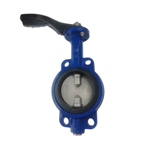 two pc CF8M disc wafer butterfly valve