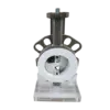 PTFE liner CF8 wafer butterfly valve 150LB