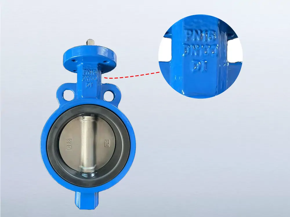 ductile iron butterfly valve