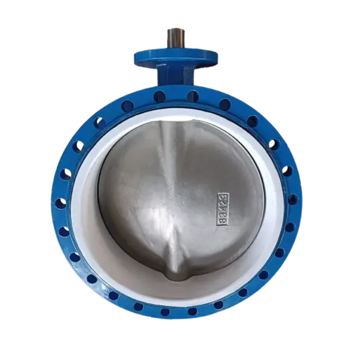 PTFE SEAT flanged butterfly valve