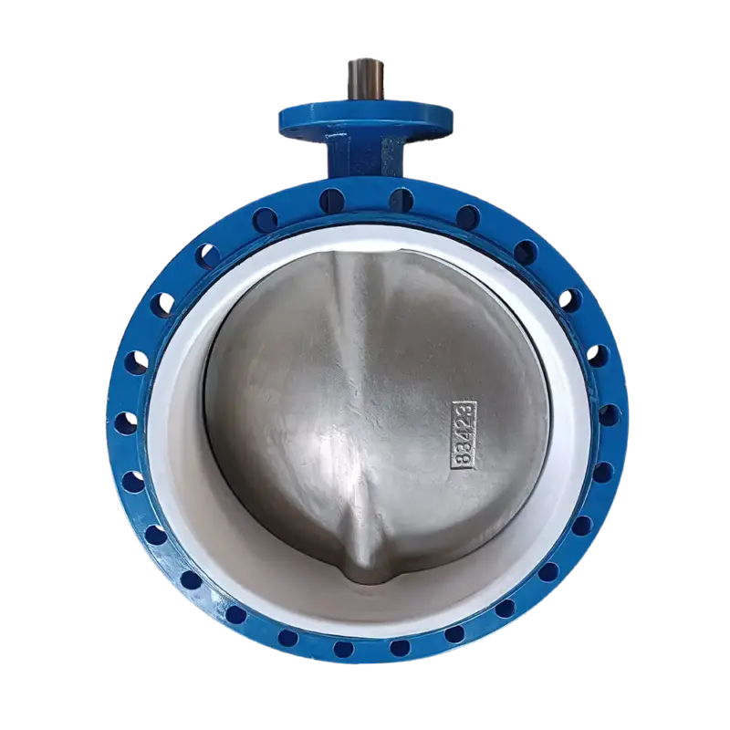 PTFE SEAT flanged butterfly valve