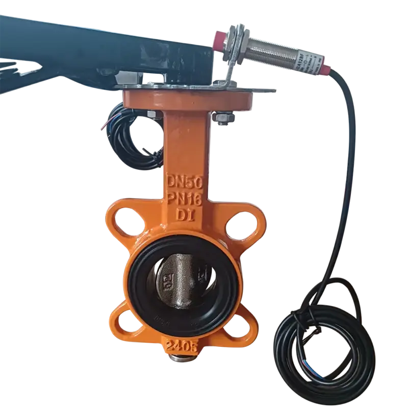 Proximity-switch-wafer-butterfly-valve