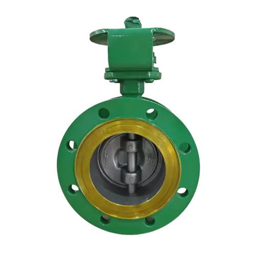 D-flanged-triple-eccentric-butterfly-valve