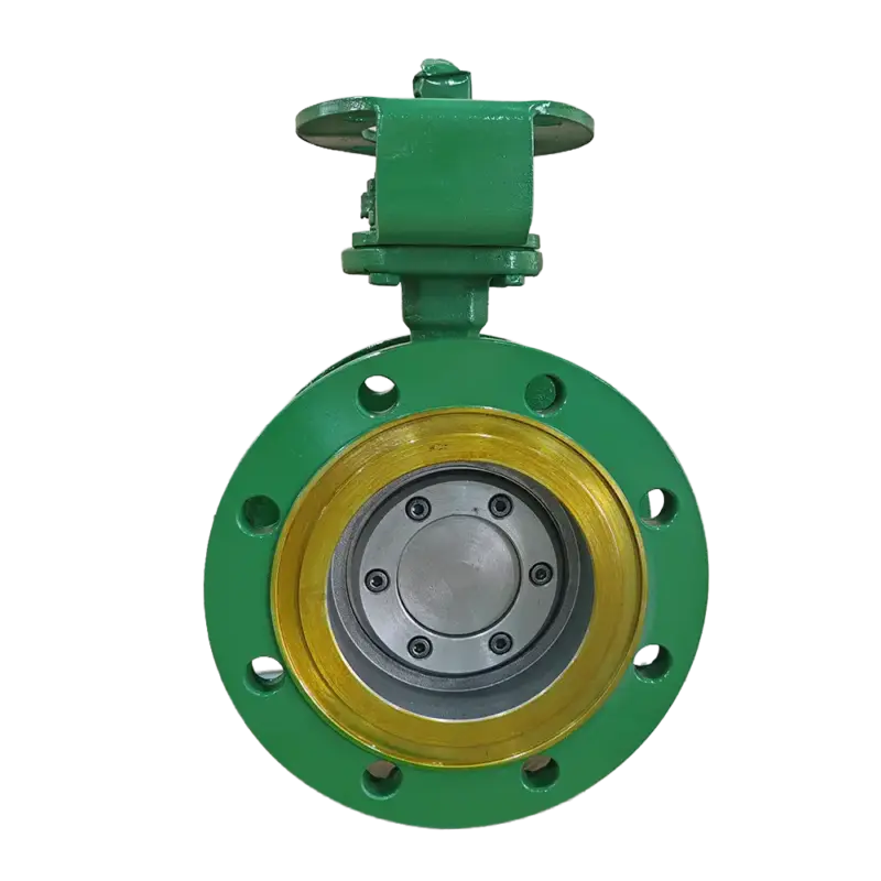 D-flanged-triple-offset-butterfly-valve