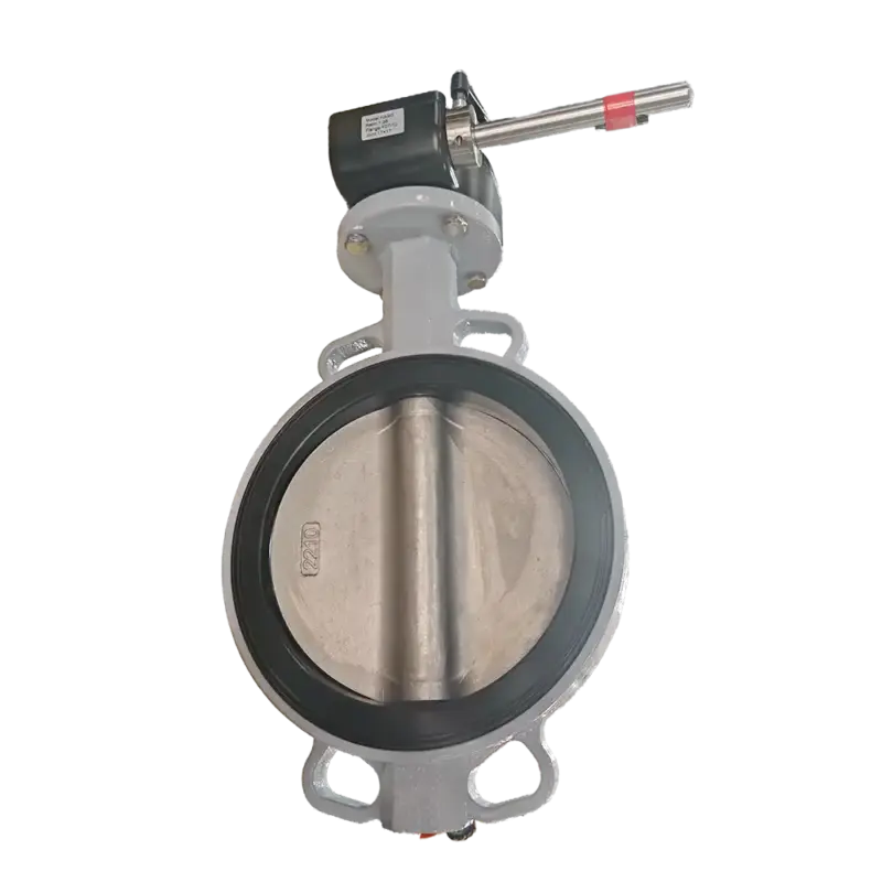 DN200-positioner-wafer-butterfly-valve