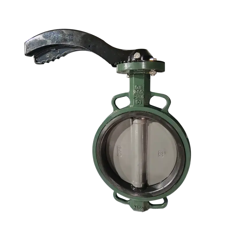 Tungsten-Carbide-Coated-CF8-Disc-Wafer-Butterfly-Valve