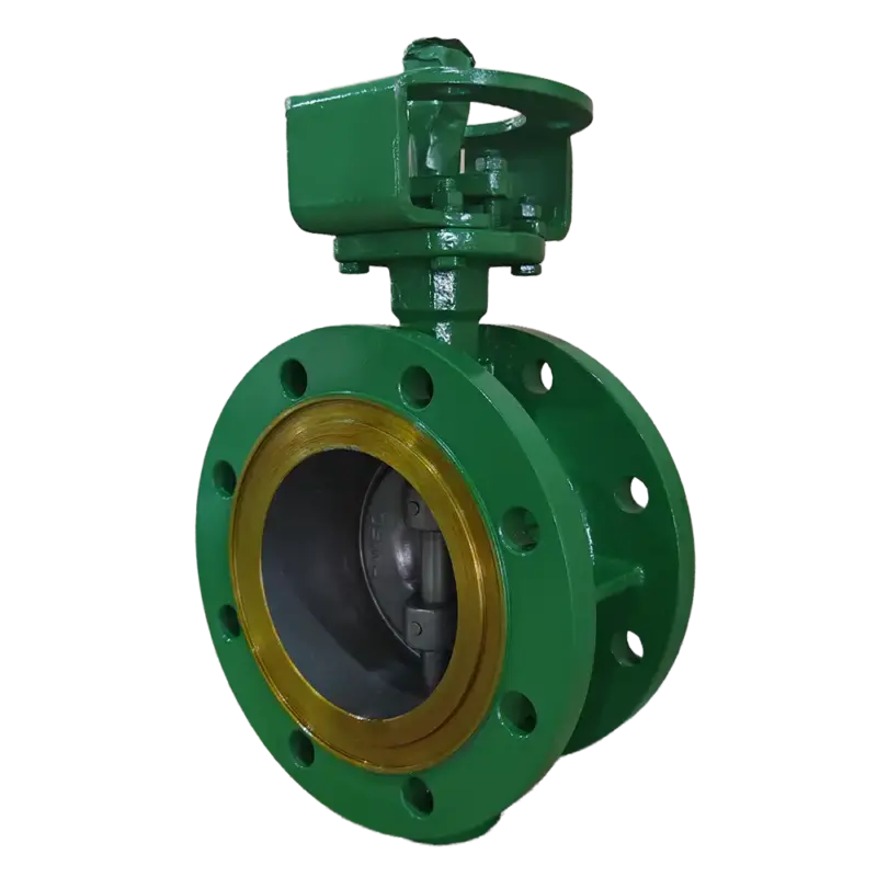 type-D-flanged-triple-offset-butterfly-valve