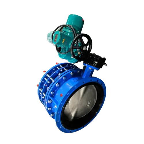 electric-butterfly-valve-with-Dismantling-joint