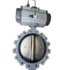 DI pneumatic lug butterfly valve