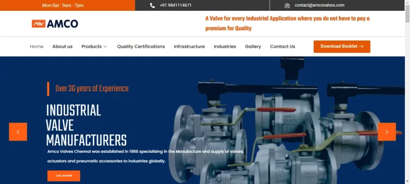 amco industrial valves