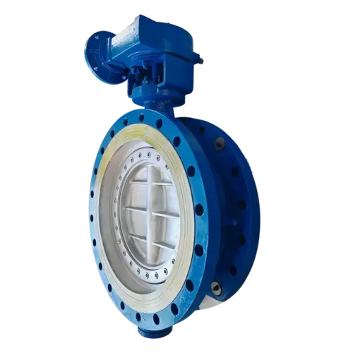 three-offset-butterfly-valve