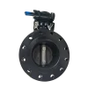 Phosphate-double-flanged-high-performance-butterfly-valve