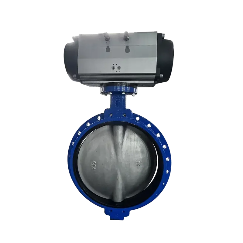 pneumatic-single-flange-butterfly-valve